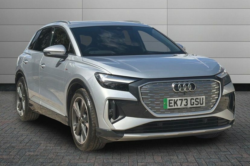 Audi Q4 E Tron 40 S Line Suv 82Kwh 204 Ps Silver