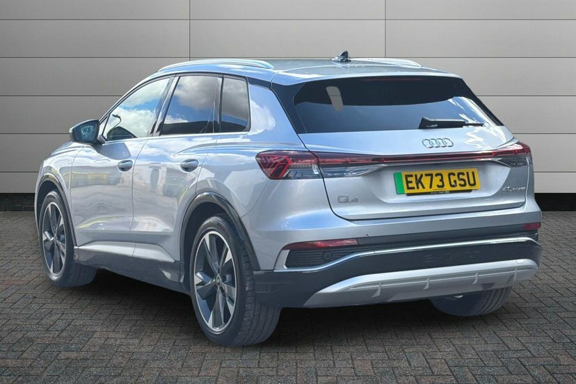 Audi Q4 E Tron 40 S Line Suv 82Kwh 204 Ps EK73GSU Silver #3