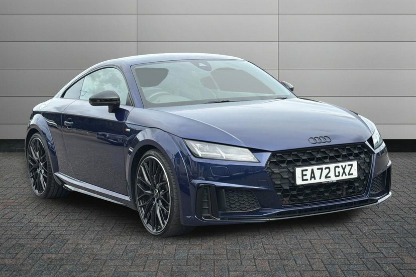 Audi TT 2.0 Tfsi 40 Black Edition Coupe S Troni Blue
