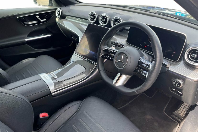 Mercedes-Benz C Class 1.5 C200h Mhev Amg Line Saloon Hybrid G Black #5