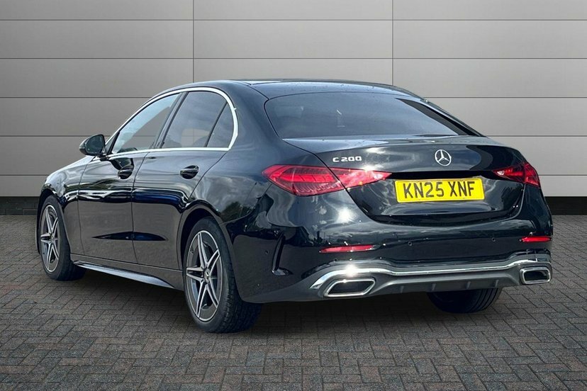 Mercedes-Benz C Class 1.5 C200h Mhev Amg Line Saloon Hybrid G Black #2
