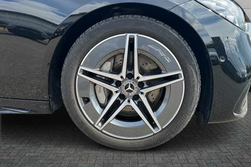 Mercedes-Benz C Class 1.5 C200h Mhev Amg Line Saloon Hybrid G Black #4