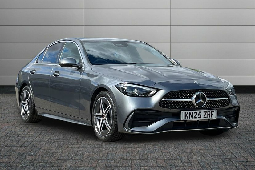 Mercedes-Benz C Class 1.5 C200h Mhev Amg Line Saloon Hybrid G Grey