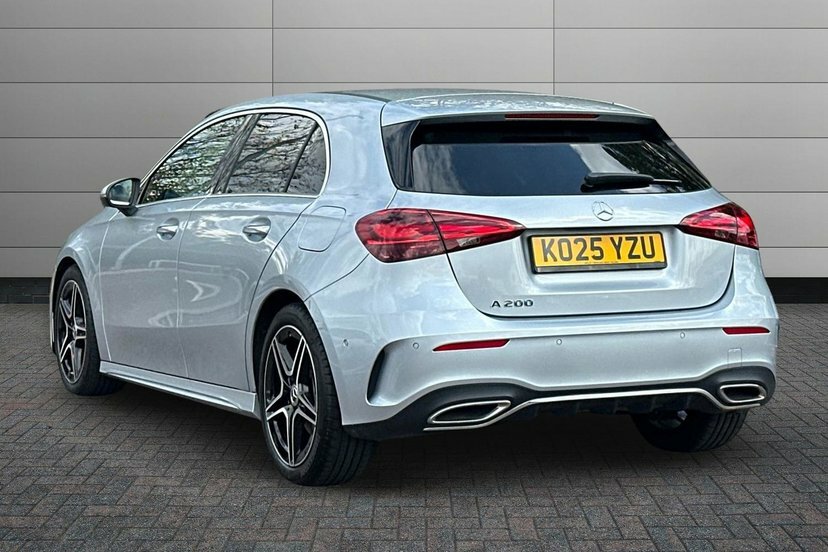Mercedes-Benz CLA Class Cla220d Amg Line Premium Plus Coupe Silver #2