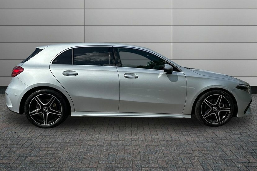 Mercedes-Benz CLA Class Cla220d Amg Line Premium Plus Coupe Silver #3