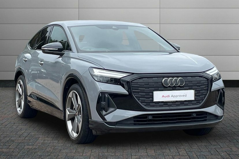 Audi Q4 E Tron 45 Black Edition Sportback 82Kwh Grey