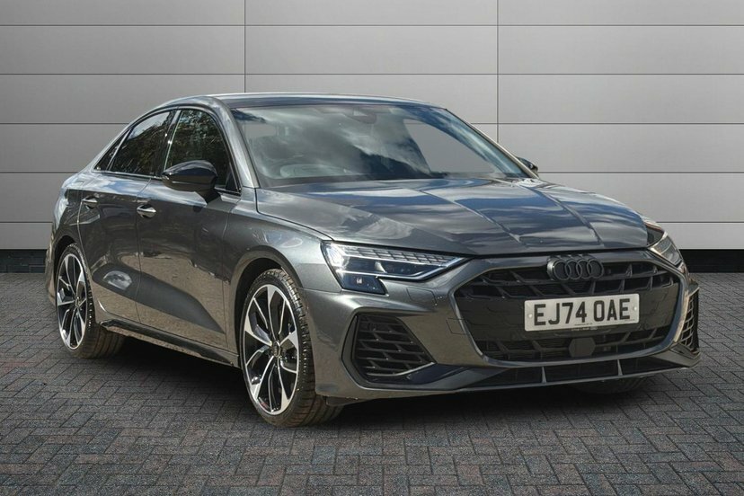 Audi S3 2.0 Tfsi Black Edition Saloon S Tronic Grey