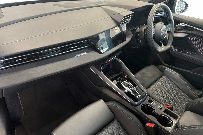 Audi S3 2.0 Tfsi Black Edition Saloon S Tronic EJ74OAE Grey #2