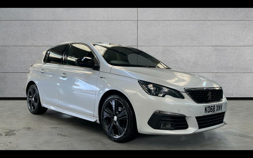 Peugeot 308 1.2 Puretech Gpf Gt Line Hatchback Manu White