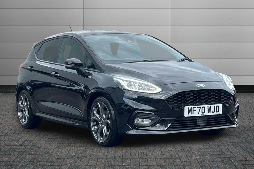 Ford Fiesta 1.0T Ecoboost Mhev St-line Edition Hatchback P Black