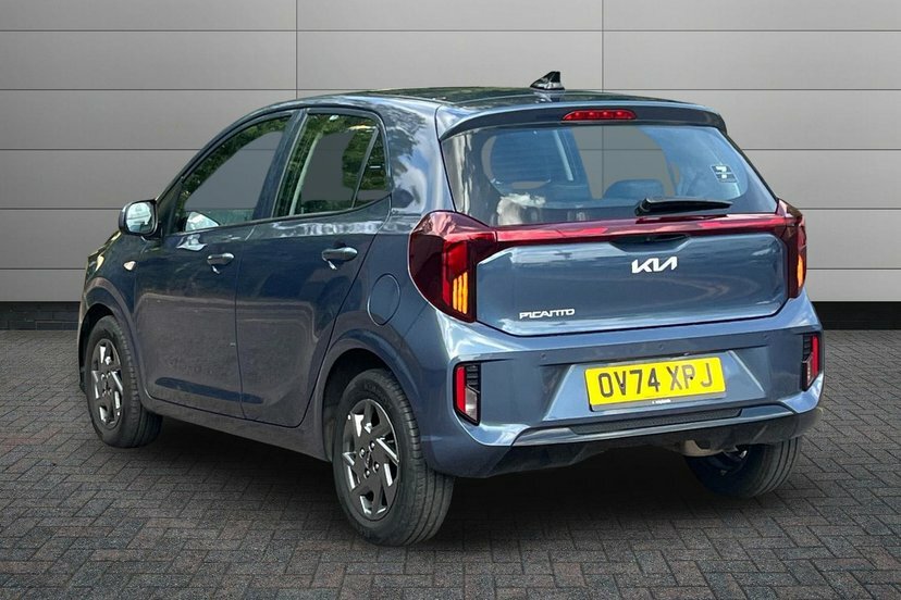 Kia Picanto 1.0 2 Hatchback Amt 62 Bhp Blue #3