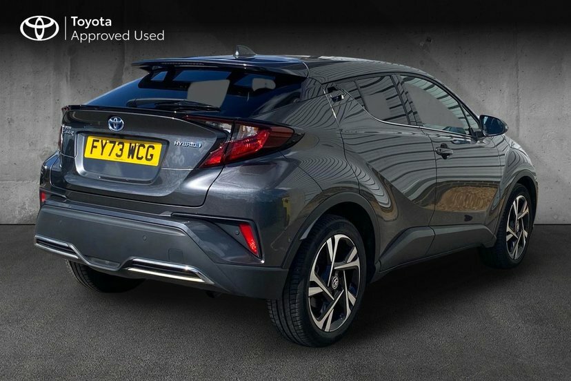 Toyota C-Hr 2.0 Vvt-h Gpf Design Suv Hybrid Cvt 18 Grey #2