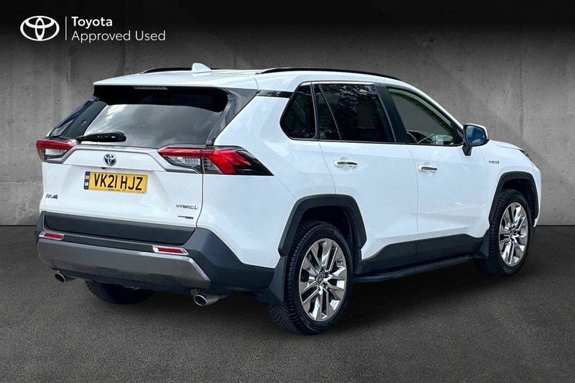 Toyota Rav 4 2.5 Vvt-h Gpf Excel Suv Hybrid Cvt 218 White #2
