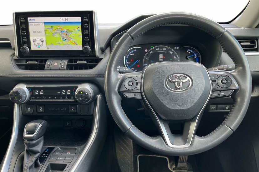 Toyota Rav 4 2.5 Vvt-h Gpf Excel Suv Hybrid Cvt 218 White #6