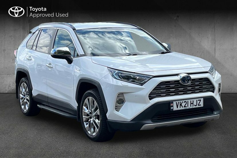 Toyota Rav 4 2.5 Vvt-h Gpf Excel Suv Hybrid Cvt 218 White