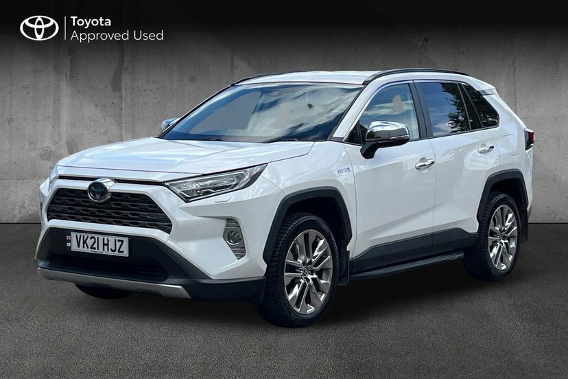 Toyota Rav 4 2.5 Vvt-h Gpf Excel Suv Hybrid Cvt 218 White #3