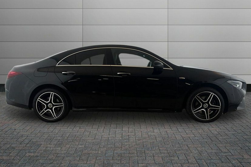 Mercedes-Benz CLA Class Cla 250E Amg Line Executive Coupe Black #3