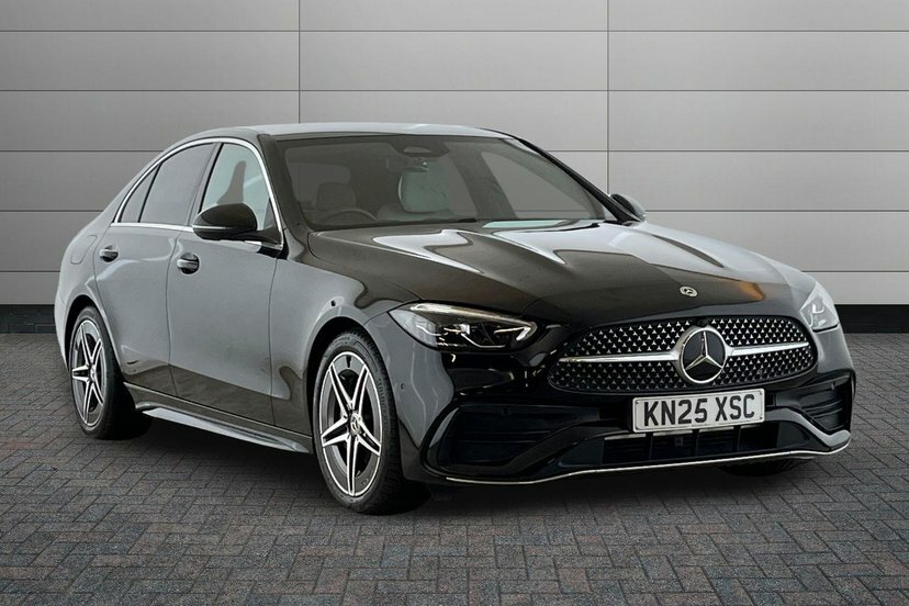Mercedes-Benz C Class C200 Amg Line Saloon Black