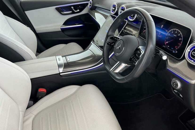 Mercedes-Benz C Class C200 Amg Line Saloon Black #5