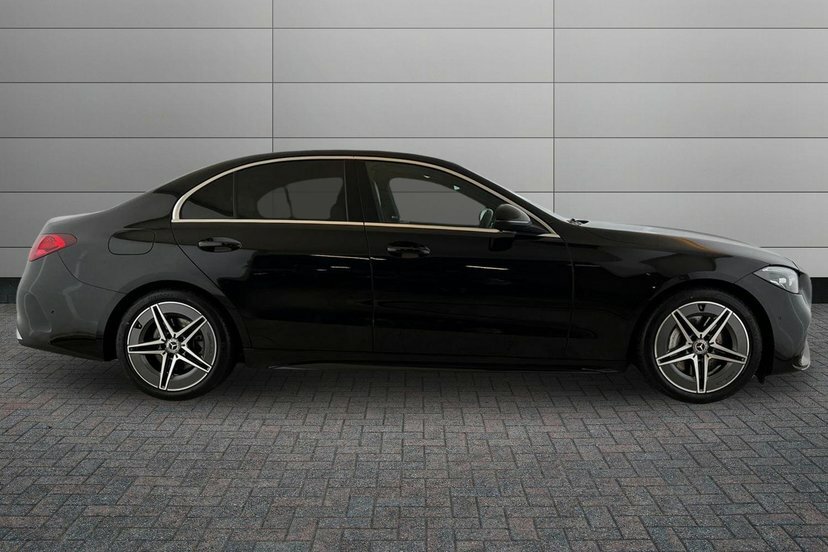 Mercedes-Benz C Class C200 Amg Line Saloon Black #3