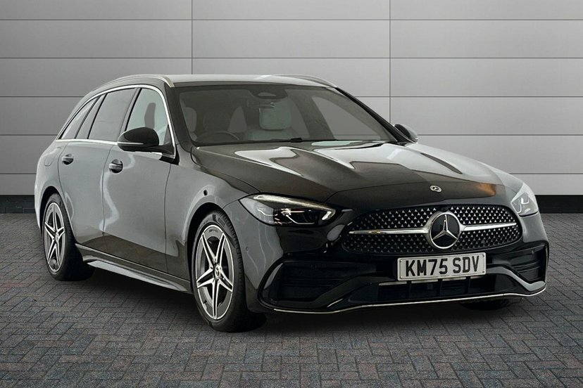 Mercedes-Benz C Class C200 Amg Line Estate Black