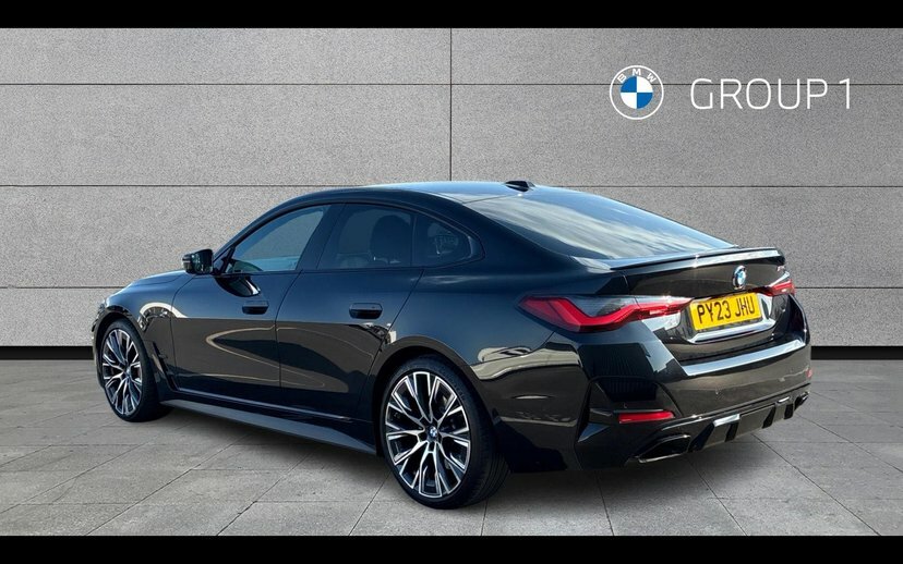 BMW 4 Series Gran Coupe M440i Xdrive Gran Coupe Black #2