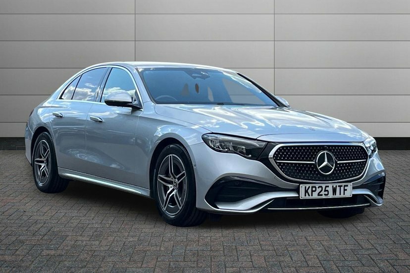 Mercedes-Benz E Class 2.0 E200h Mhev Amg Line Saloon Hybrid G Silver