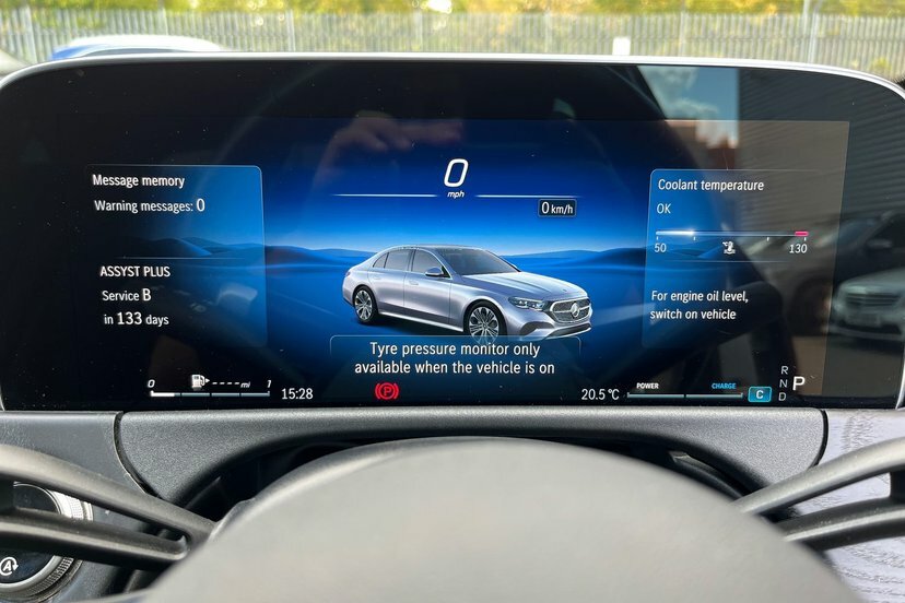 Mercedes-Benz E Class 2.0 E200h Mhev Amg Line Saloon Hybrid G Silver #6