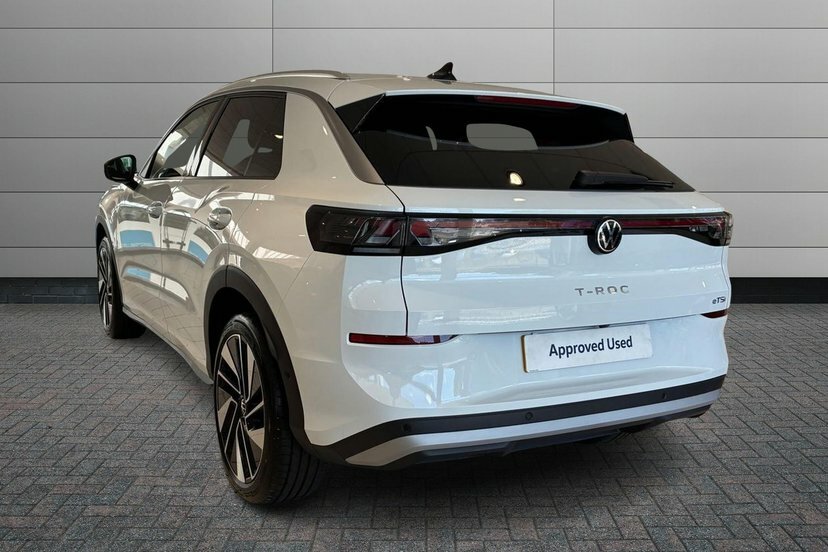 Volkswagen T-Roc 1.5 Etsi Mhev Style Suv Hybrid Dsg 150 White #3