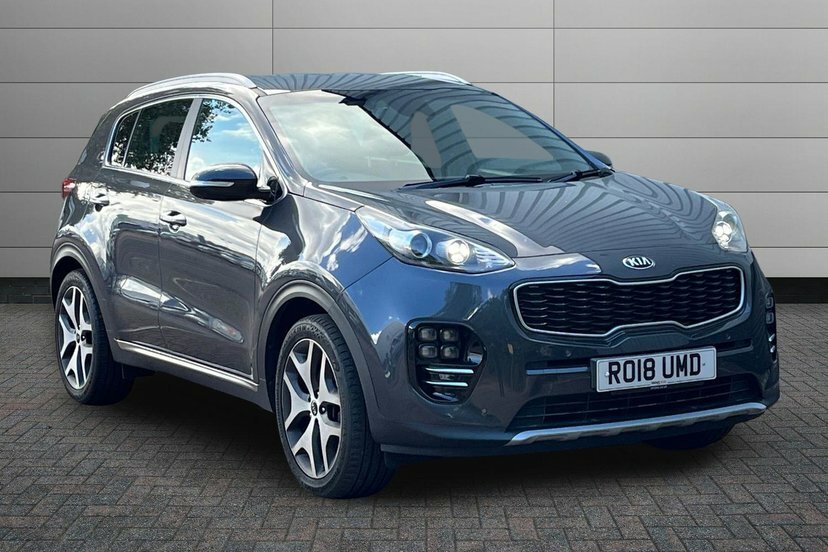 Kia Sportage 1.6 T-gdi Gt-line Suv 174 Bhp Silver