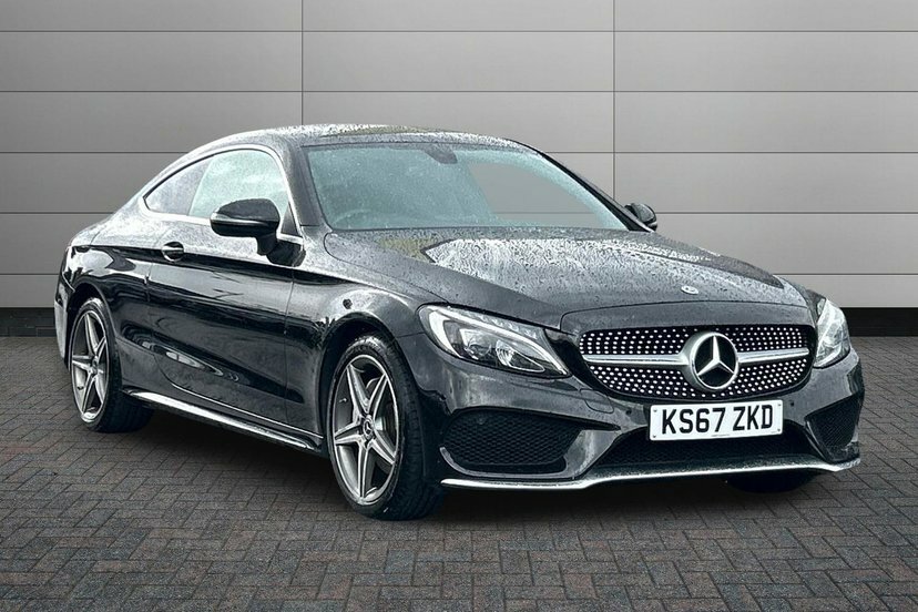 Mercedes-Benz C Class 2.0 C200 Amg Line Coupe 184 Ps Black