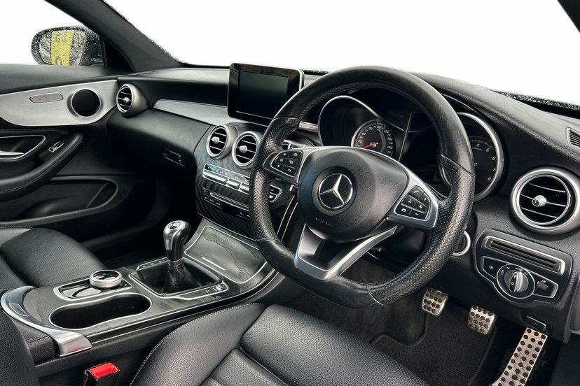 Mercedes-Benz C Class 2.0 C200 Amg Line Coupe 184 Ps Black #5