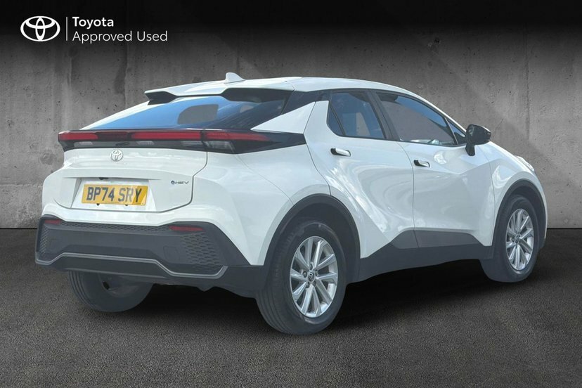 Toyota C-Hr 1.8 Vvt-h Icon Suv Hybrid Cvt 140 Ps White #2