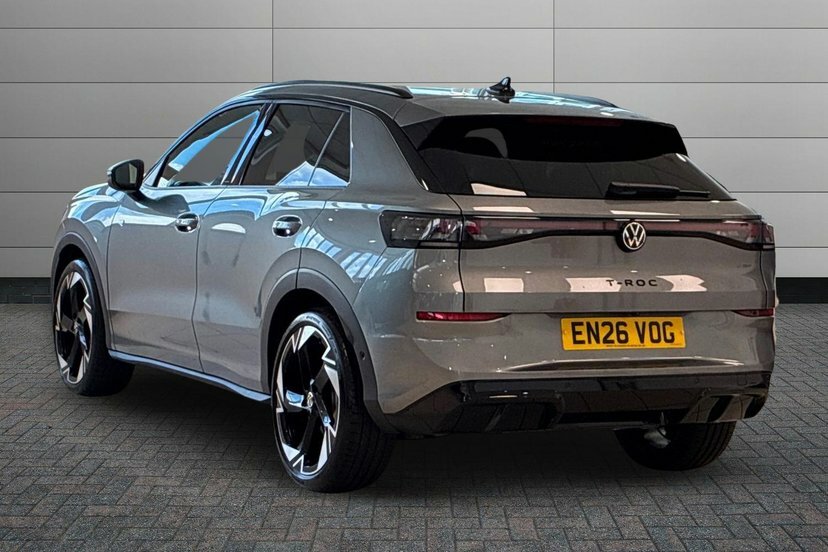 Volkswagen T-Roc 1.5 Etsi Mhev R-line Suv Hybrid Dsg 15 Grey #3