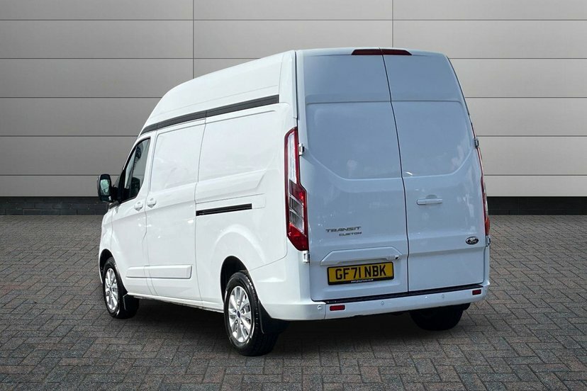 Ford Transit Custom 2.0 300 Ecoblue Limited Panel Van Manua GF71NBK White #3