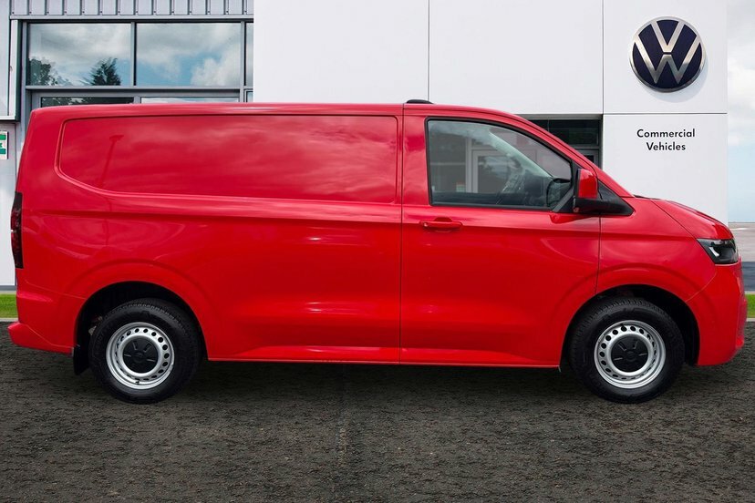 Volkswagen E-Transporter T32 65Kwh Commerce Plus Panel Van Aut MJ26KPT Red #4