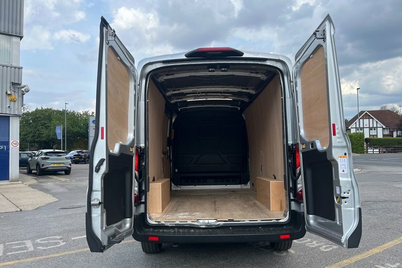 Ford Transit Custom 2.0 350 Ecoblue Limited Panel Van Manua WN26VAJ Silver #2