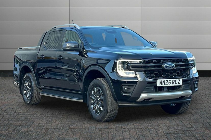 Ford Ranger 3.0 Td V6 Ecoblue Wildtrak Pickup Double Cab D Black