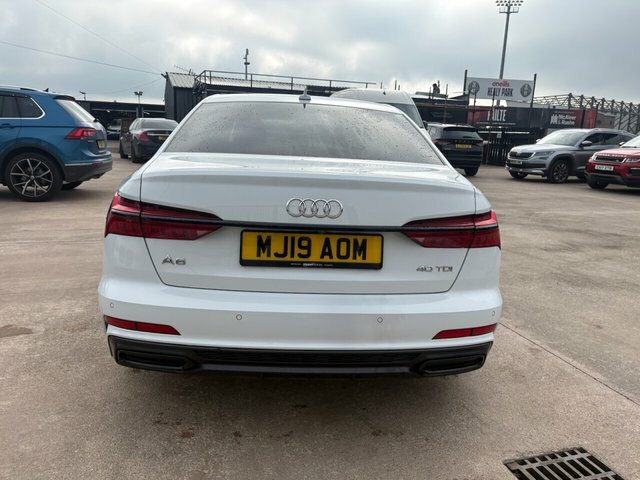 Audi A6 Saloon Tdi 40 S Line MJ19AOM White #4
