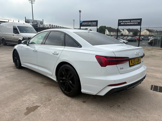 Audi A6 Saloon Tdi 40 S Line MJ19AOM White #5