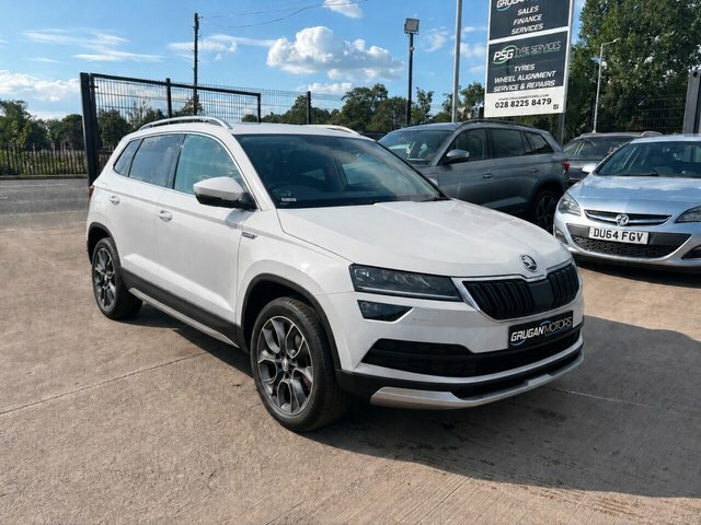Skoda Karoq Tdi Scout Suv White