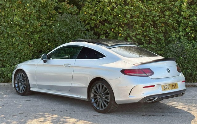 Mercedes-Benz C Class Coupe KP17JVT Silver #3