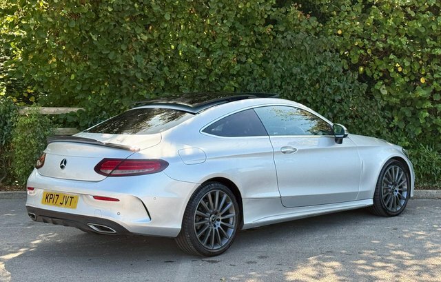 Mercedes-Benz C Class Coupe KP17JVT Silver #4
