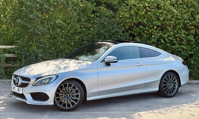 Mercedes-Benz C Class Coupe KP17JVT Silver #2