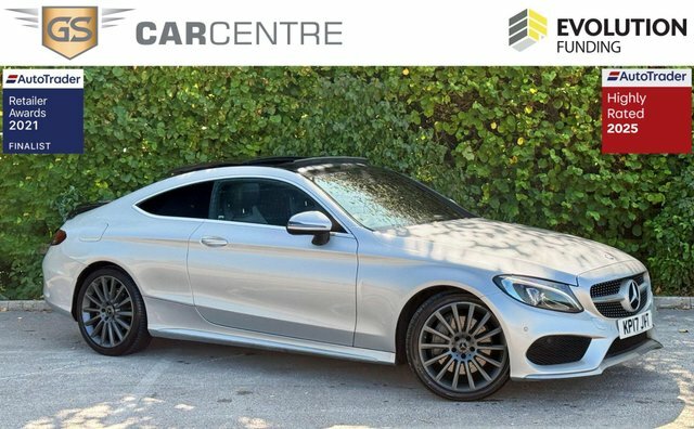 Mercedes-Benz C Class Coupe Silver