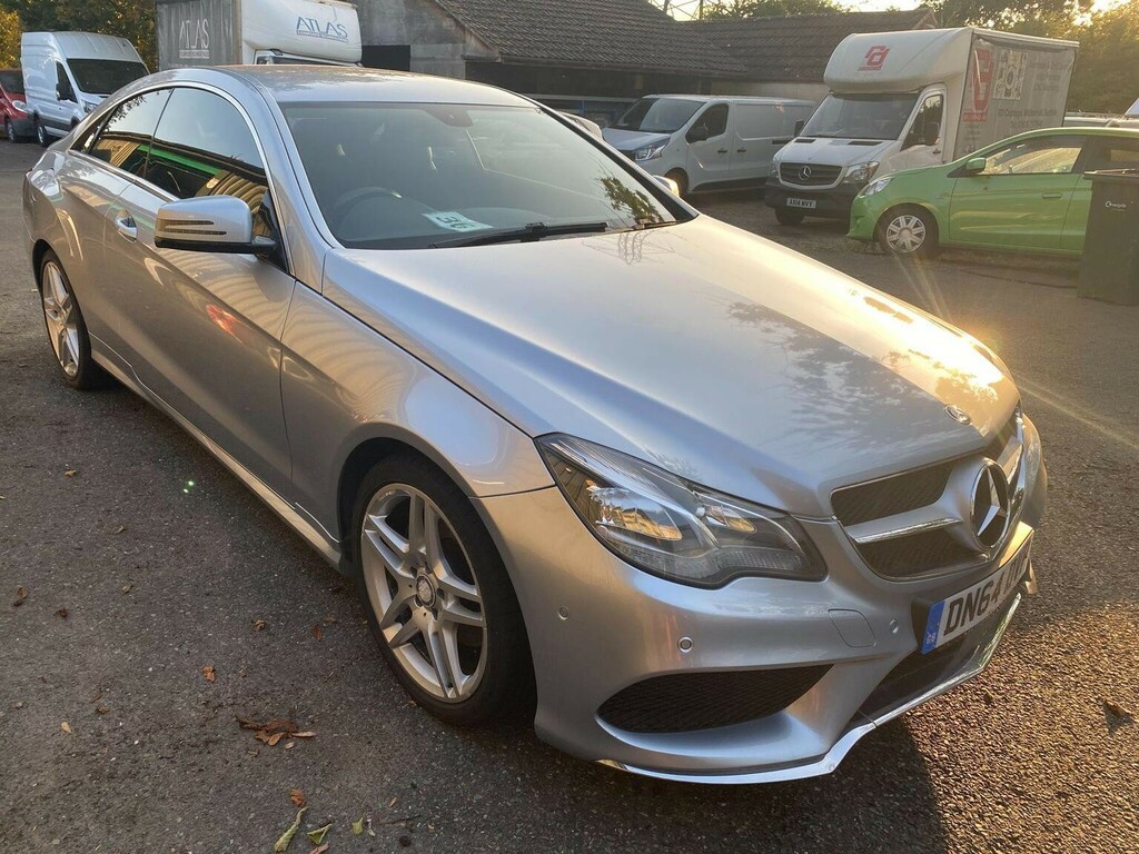 Mercedes-Benz E Class Coupe 2.1 E250 Cdi Amg Sport G-tronic Euro 5 Ss Silver