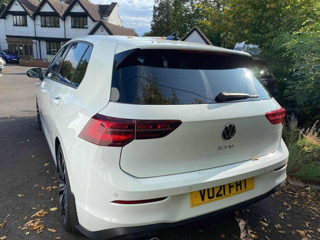 Volkswagen Golf Hatchback 2.0 Tdi Gtd Dsg Euro 6 Ss 20212 White #3