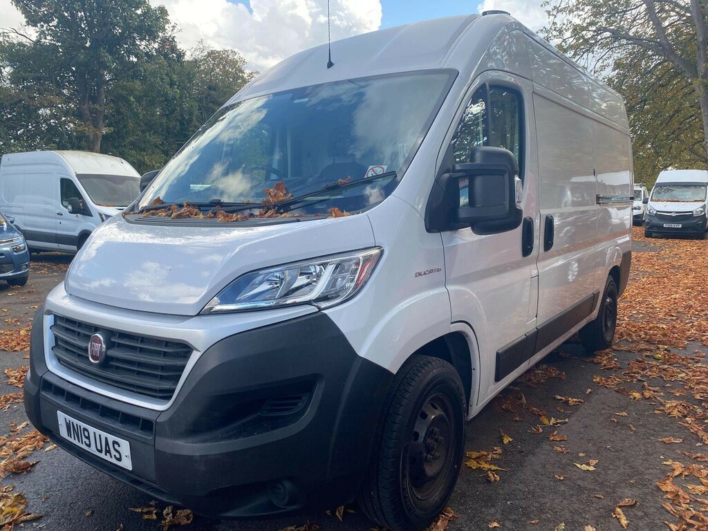 Fiat Ducato Panel Van 2.0 Multijetii 35 M H2 Euro 6 Ss White #4