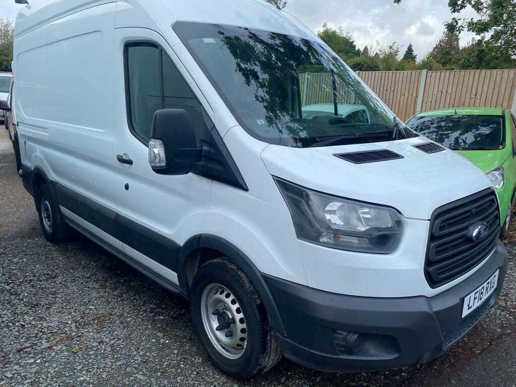 Ford Transit Custom Panel Van 2.0 350 Ecoblue Fwd L2 H3 Euro 6 20 LF18RXG White #2