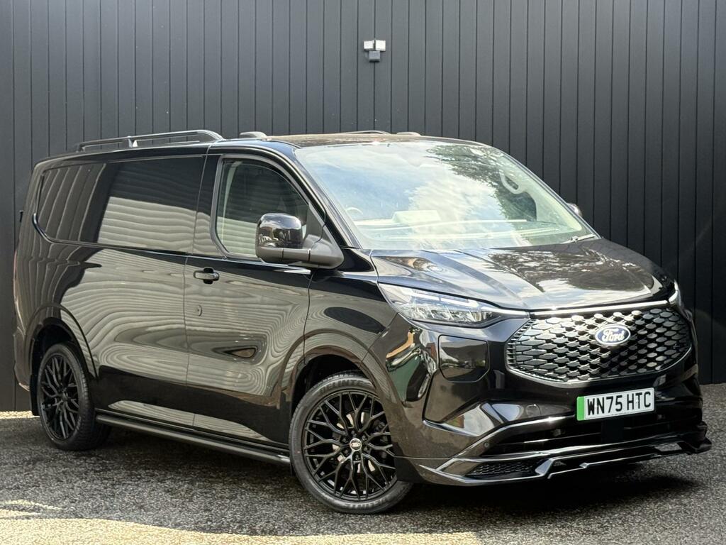 Ford Transit Custom 65Kwh 218Ps G-sport Limited Panel Van Electri Black